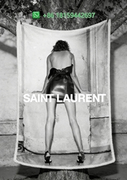 Yves Saint Laurent Throw Blankets